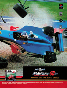 Formula 1 98 - Advertisement Flyer - Front (United States) - 1686x2200