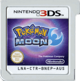 Pokémon Moon - Cart - Front (Australia) - 772x785