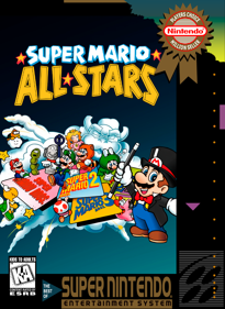 Super Mario All-Stars - Fanart - Box - Front (North America) - 1534x2100