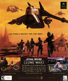 Star Wars: The Clone Wars - Advertisement Flyer - Front (United States) - 1838x2200