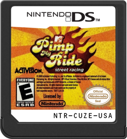 Pimp My Ride: Street Racing - Cart - Front (North America) - 517x564