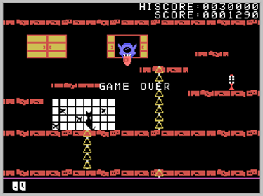 Monster House - Screenshot - Game Over (World) - 256x192