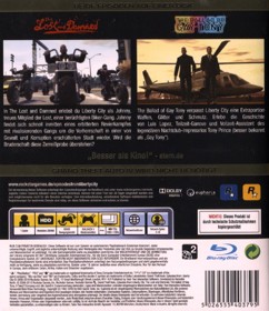 Grand Theft Auto: Episodes from Liberty City - Box - Back (Germany) - 594x688