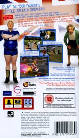 Little Britain: The Video Game - Box - Back (Europe) - 462x800