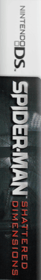 Spider-Man: Shattered Dimensions - Box - Spine (North America) - 126x862