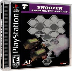 Shooter Starfighter Sanvein - Box - 3D (North America) - 1227x1200