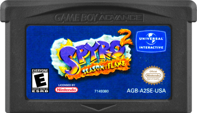 Spyro 2: Season of Flame - Cart - Front (North America) - 1000x574