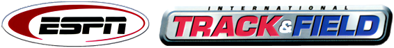 ESPN International Track & Field - Clear Logo (Europe) - 566x69