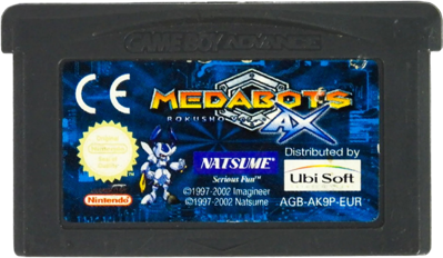 Medabots AX: Rokusho Ver. - Cart - Front (Europe) - 1525x887