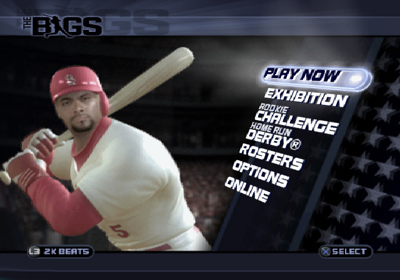 The Bigs - Screenshot - Game Select (North America) - 640x448