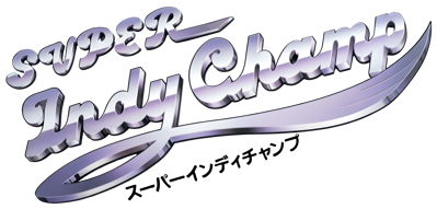 Super Indy Champ - Clear Logo (Japan) - 4500x2152
