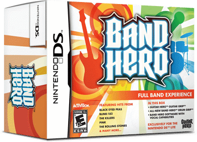 Band Hero - Box - 3D (North America) - 1359x979