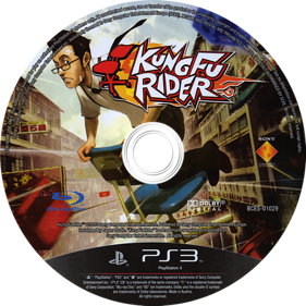 Kung Fu Rider - Disc (Europe) - 500x500