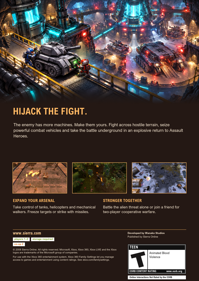 Assault Heroes 2 - Fanart - Box - Back (World) - 1700x2400