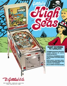 High Seas - Advertisement Flyer - Front (World) - 850x1095