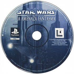 Star Wars: Episode I: The Phantom Menace - Disc (Spain) - 600x600