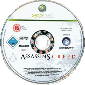 Assassin's Creed - Disc (Germany) - 2862x2861
