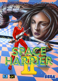 Space Harrier II - Box - Front (Japan) - 1440x2000