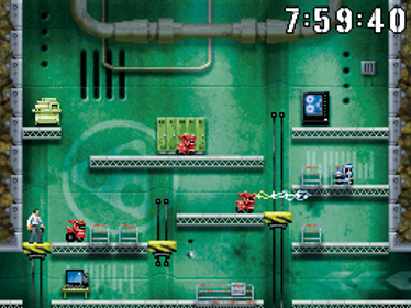 Impossible Mission - Screenshot - Gameplay (World) - 256x192