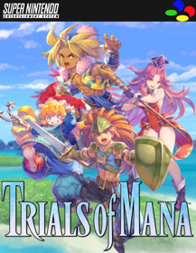 Seiken Densetsu 3 - Fanart - Box - Front (North America) - 500x646