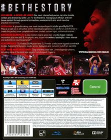 NBA 2K16 - Box - Back (Oceania) - 632x800