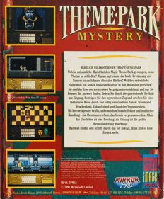 Theme Park Mystery - Box - Back (Germany) - 661x800