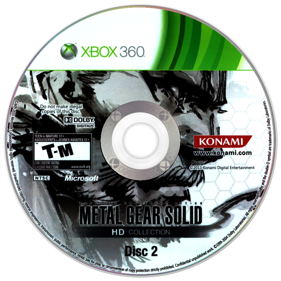 Metal Gear Solid HD Collection - Disc (North America) - 900x900