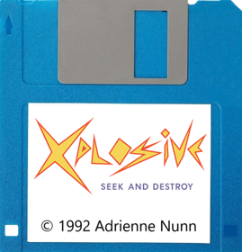 Xplosive: Seek and Destroy - Fanart - Disc (Europe) - 489x509