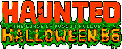 Haunted Halloween 86: The Curse of Possum Hollow - Clear Logo (World) - 800x320