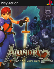 Alundra 2: A New Legend Begins - Fanart - Box - Front (North America) - 500x646