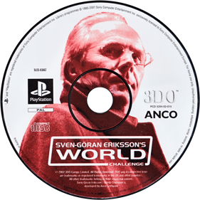 Sven-Goran Eriksson's World Challenge - Disc (Europe) - 1500x1500
