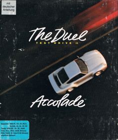 The Duel: Test Drive II - Box - Front (Germany) - 675x800