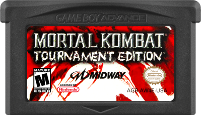 Mortal Kombat: Tournament Edition - Cart - Front (North America) - 1000x574