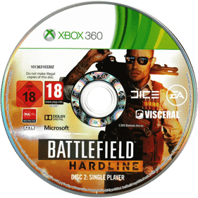 Battlefield: Hardline - Disc (Europe) - 2852x2852