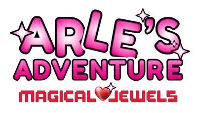 Arle no Bouken: Mahou no Jewel - Clear Logo (United States) - 1344x768