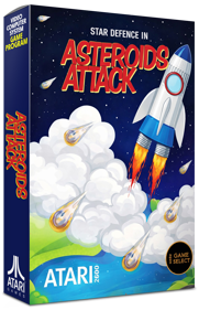 Asteroids Attack - Box - 3D (World) - 903x1401