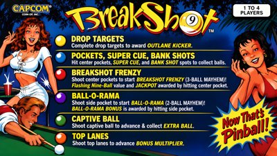 Breakshot - Arcade - Controls Information (World) - 1920x1080