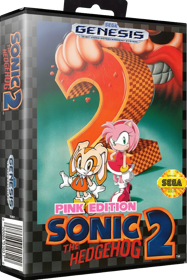 Sonic The Hedgehog 2: Pink Edition - Box - 3D (North America) - 685x1024