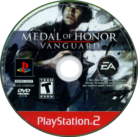 Medal of Honor: Vanguard - Disc (North America) - 784x778