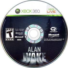Alan Wake - Disc (North America) - 772x772