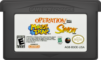 3 Game Pack!: Mouse Trap / Simon / Operation - Cart - Front (North America) - 465x276