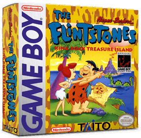 The Flintstones: King Rock Treasure Island - Box - 3D (North America) - 1016x998