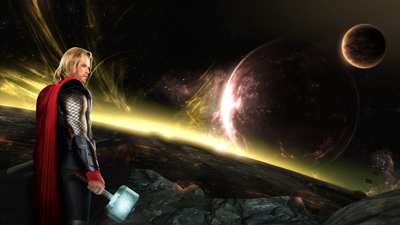 Thor: God of Thunder - Fanart - Background (World) - 1920x1080