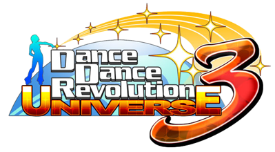 Dance Dance Revolution Universe 3 - Clear Logo (North America) - 580x320