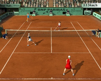 Roland Garros 2005: Powered by Smash Court Tennis - Screenshot - Gameplay (Europe) - 640x512