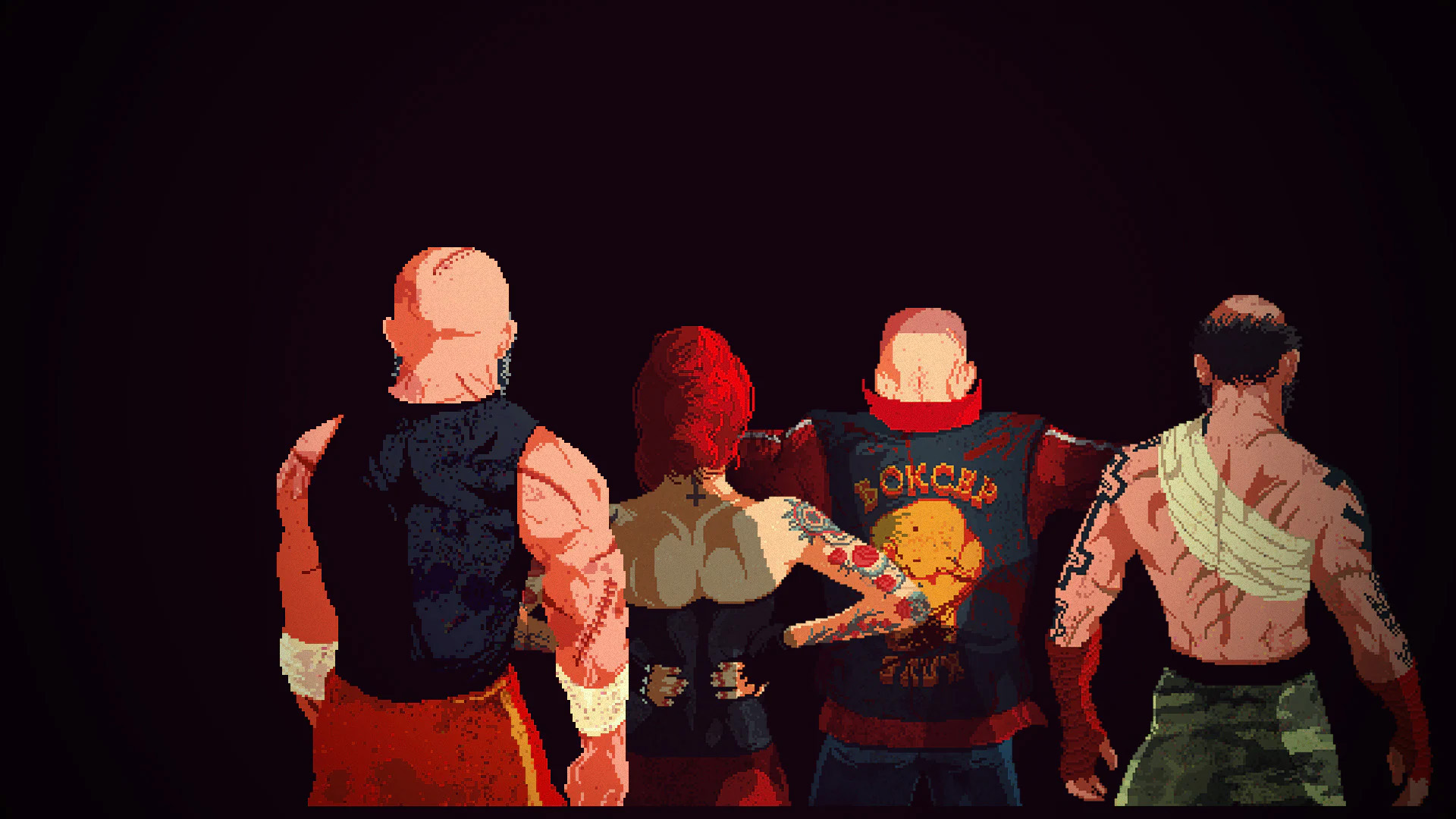 Illustration of Mother Russia Bleeds