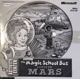 Scholastic's The Magic School Bus Lands on Mars: Activity Center - Box - Front (North America) - 1591x1587