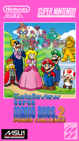 BS Super Mario USA: Power Challenge - Fanart - Box - Front (World) - 1280x2284