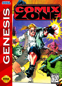 Comix Zone - Fanart - Box - Front (North America) - 1369x1900