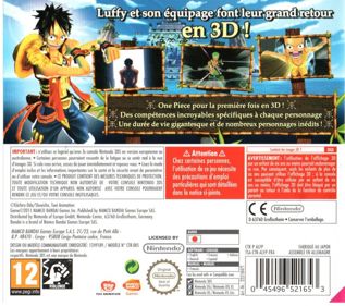 One Piece: Unlimited Cruise SP - Box - Back (France) - 904x800